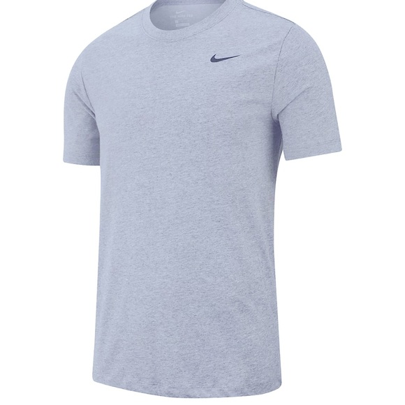 🔥Nike Dri fit mens guys athletic muscle shirt tee t-shirt blue grey size small - Picture 1 of 3